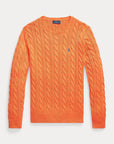 Pull torsadé Ralph Lauren orange | Georgespaul    