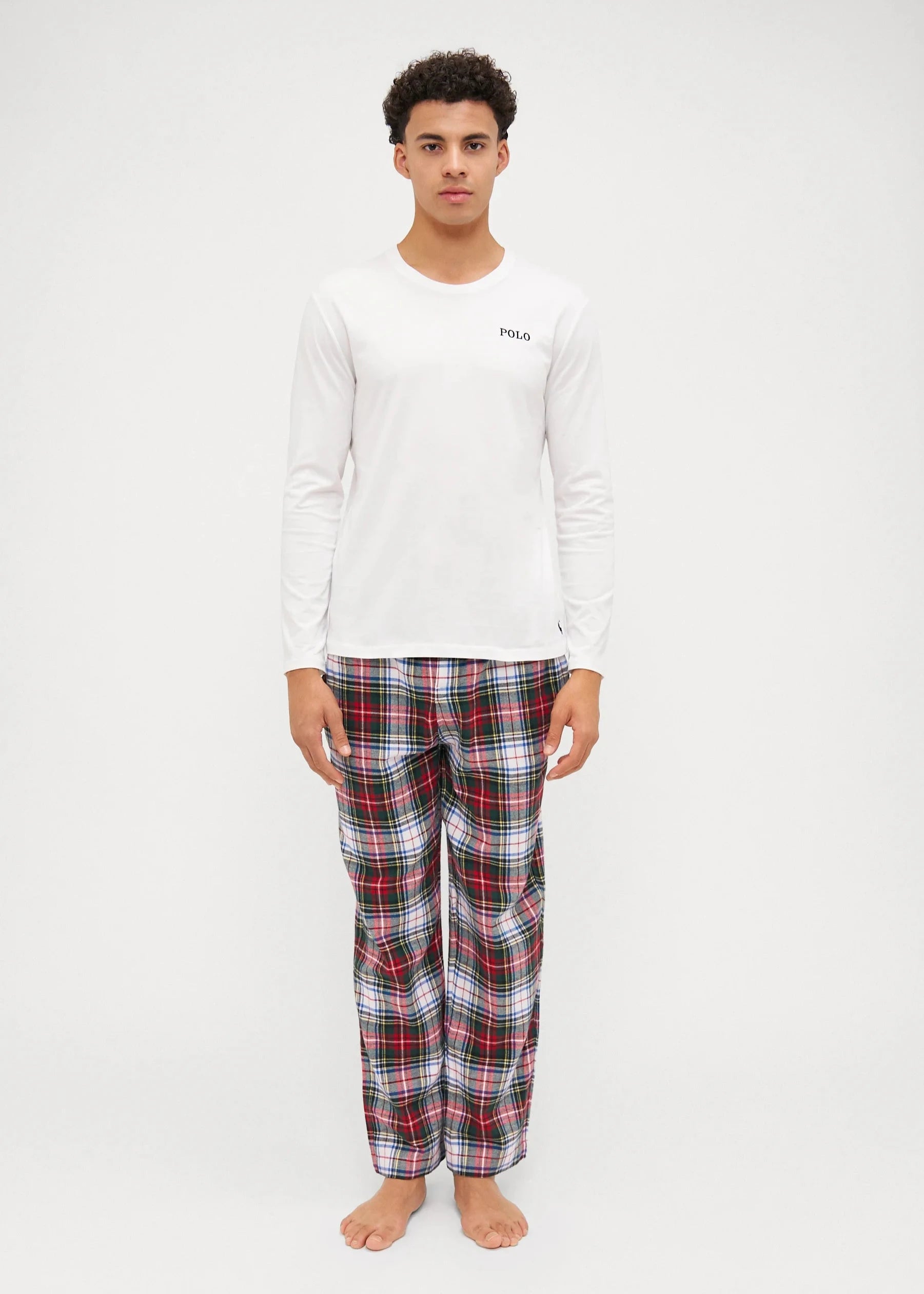 Pyjama Ralph Lauren blanc | Georgespaul            