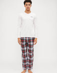 Pyjama Ralph Lauren blanc | Georgespaul            