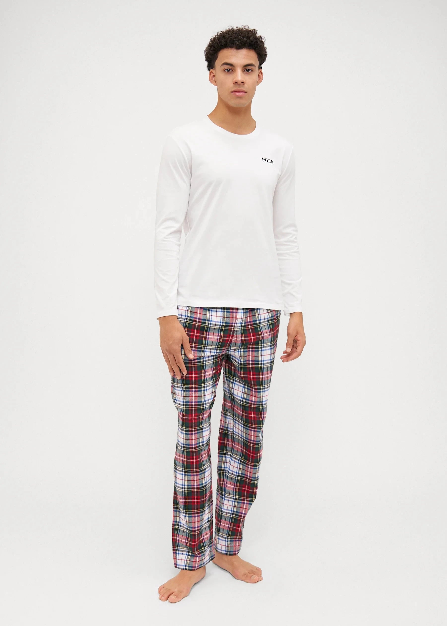 Pyjama Ralph Lauren blanc | Georgespaul            