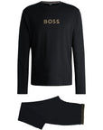 Pyjama BOSS noir homme | Georgespaul             