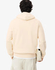 Sweat à capuche Lacoste beige - Georgespaul