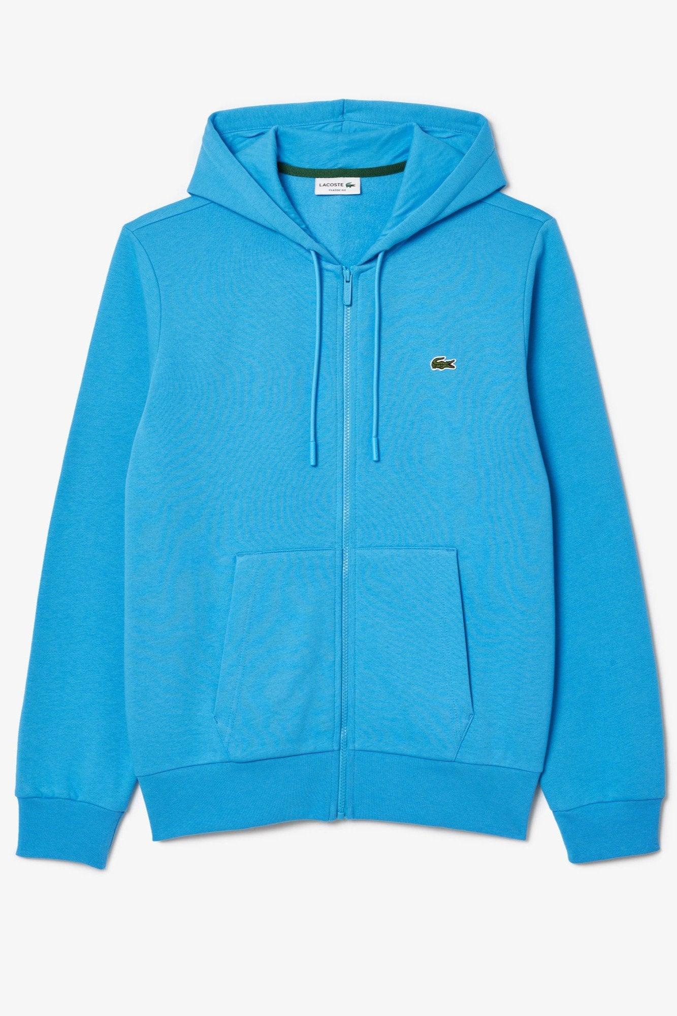 Sweat à capuche Lacoste bleu - Georgespaul