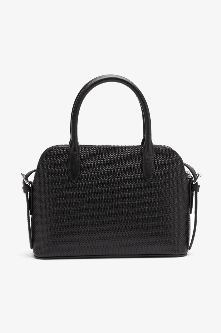 Sac Lacoste noir en cuir - Georgespaul