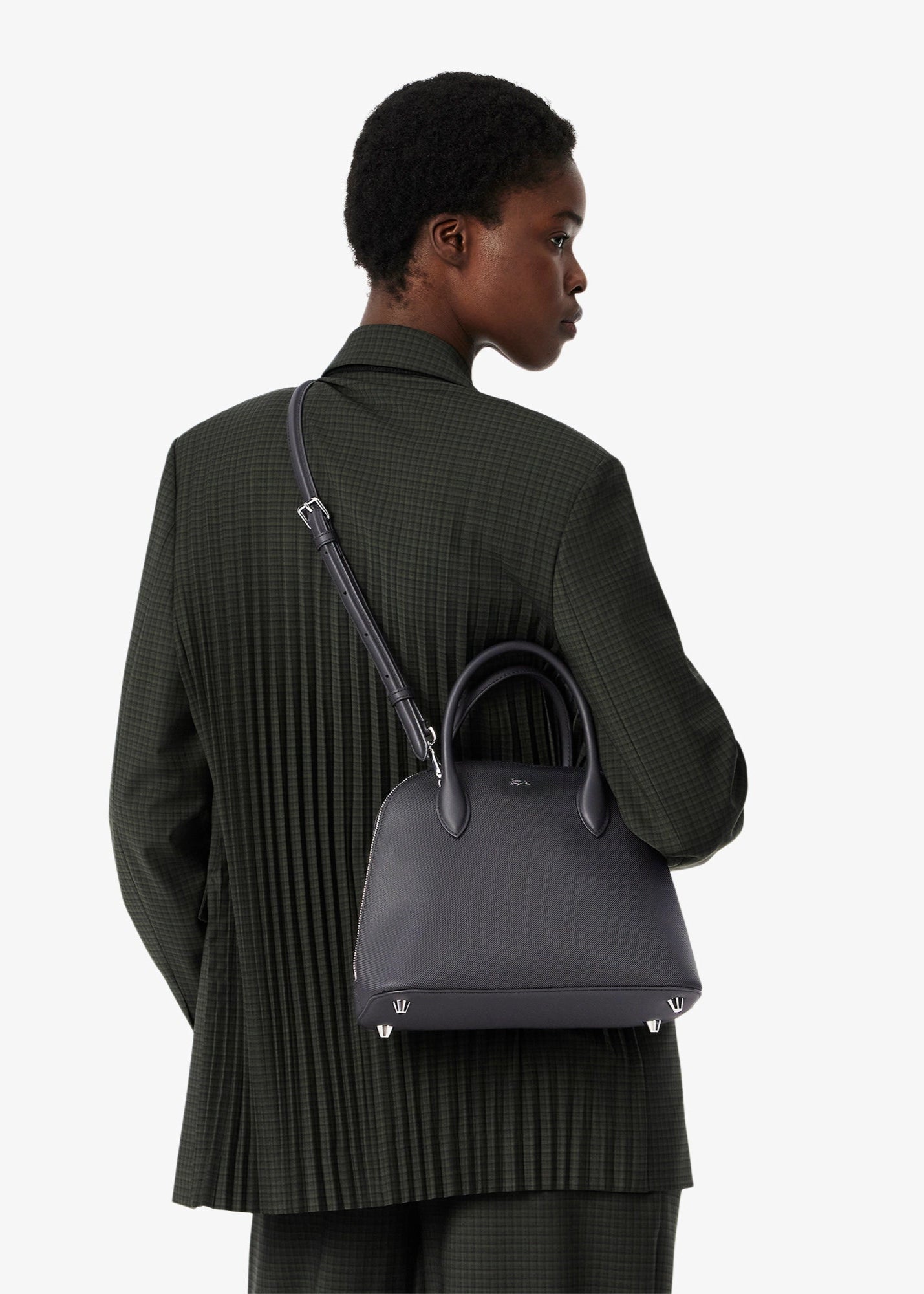 Sac Lacoste noir pour femme | Georgespaul          