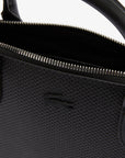 Sac femme Lacoste en cuir noir | Georgespaul       