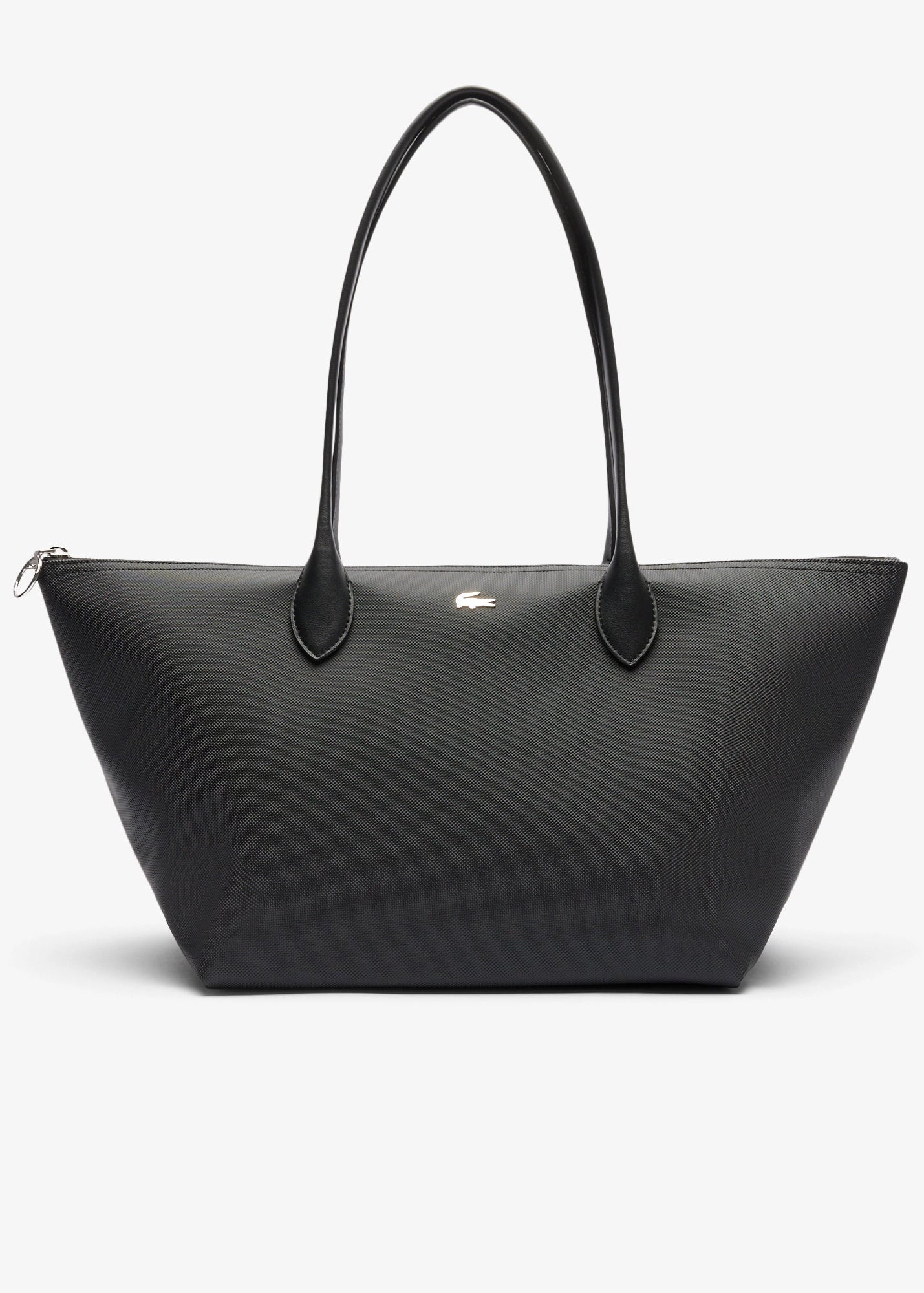 Sac cabas femme Lacoste noir | Georgespaul         