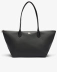 Sac cabas femme Lacoste noir | Georgespaul         