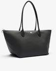 Sac cabas femme Lacoste noir | Georgespaul         