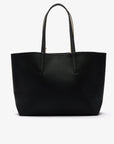 Sac cabas réversible Lacoste noir femme | Georgespaul 