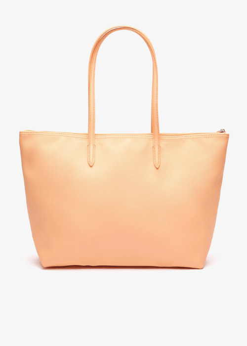 Sac cabas zippé L.12.12 Lacoste orange - Georgespaul