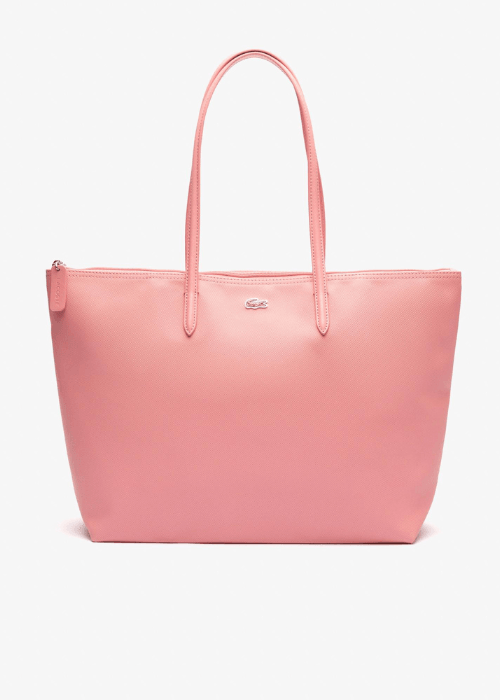 Sac cabas zippé L.12.12 Lacoste rose - Georgespaul