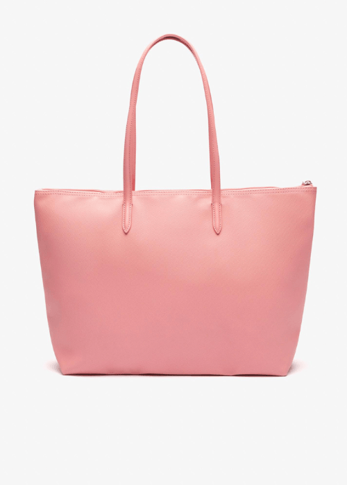 Sac cabas zippé L.12.12 Lacoste rose - Georgespaul