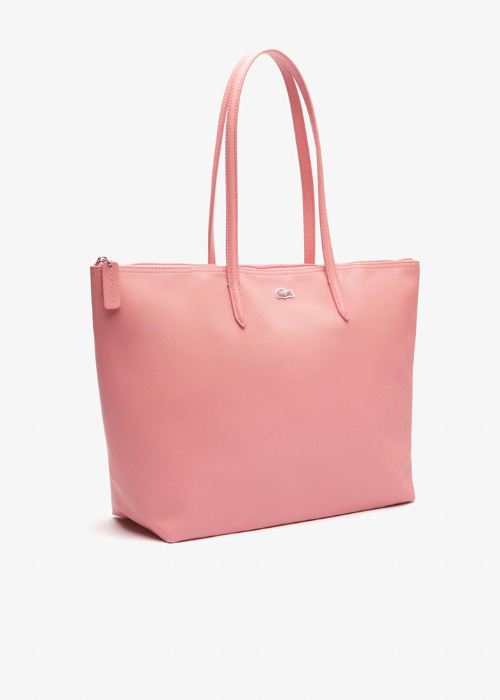 Sac cabas zippé L.12.12 Lacoste rose - Georgespaul