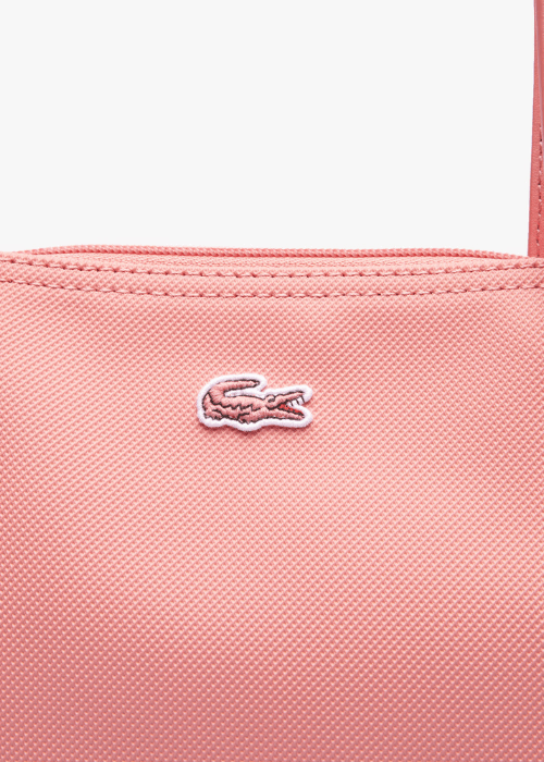 Sac cabas zippé L.12.12 Lacoste rose - Georgespaul