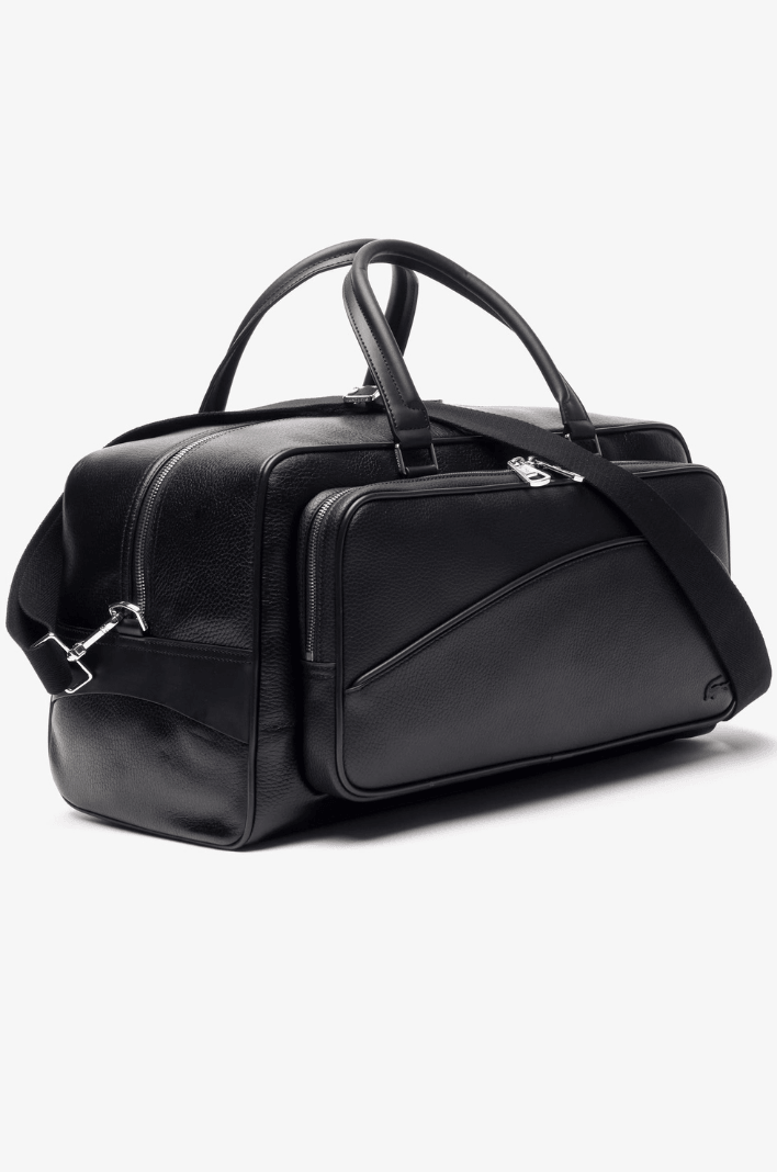 Sac de sport Lacoste noir