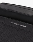 Sacoche Tommy Hilfiger noire pour homme | Georgespaul