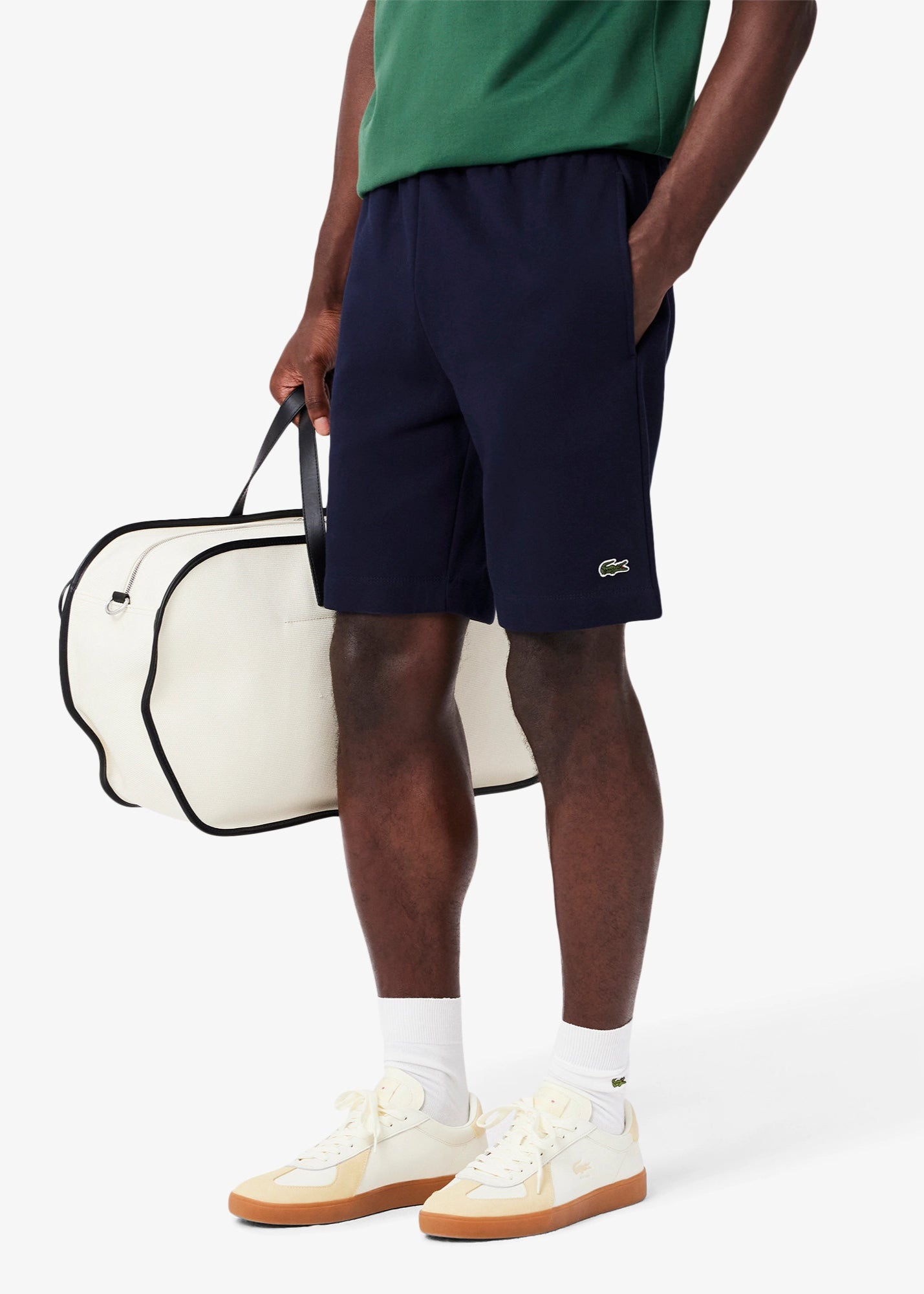 Short Lacoste marine pour homme I Georgespaul     