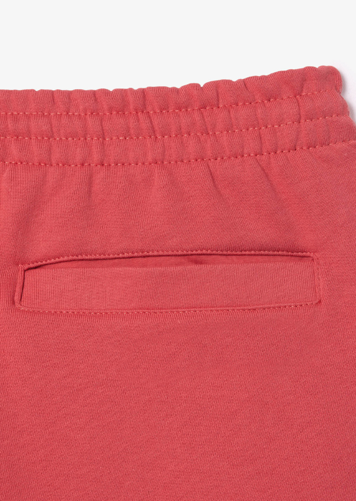 Short Lacoste rouge coton bio