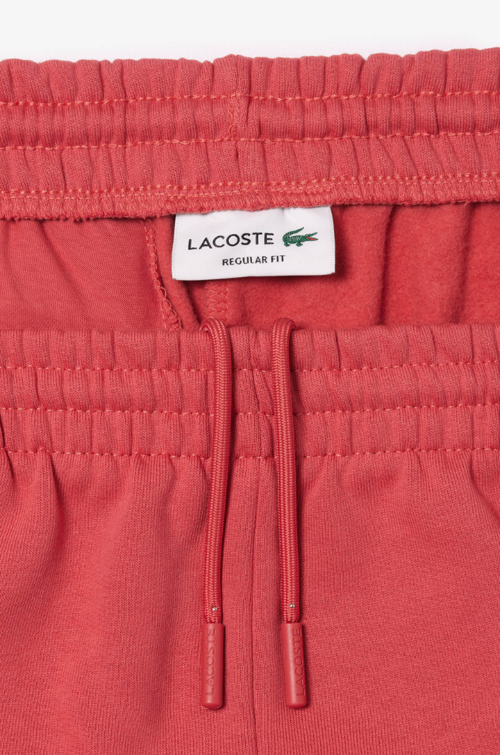 Short Lacoste rouge coton bio