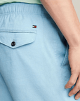 Short Tommy Hilfiger bleu en lin - Georgespaul