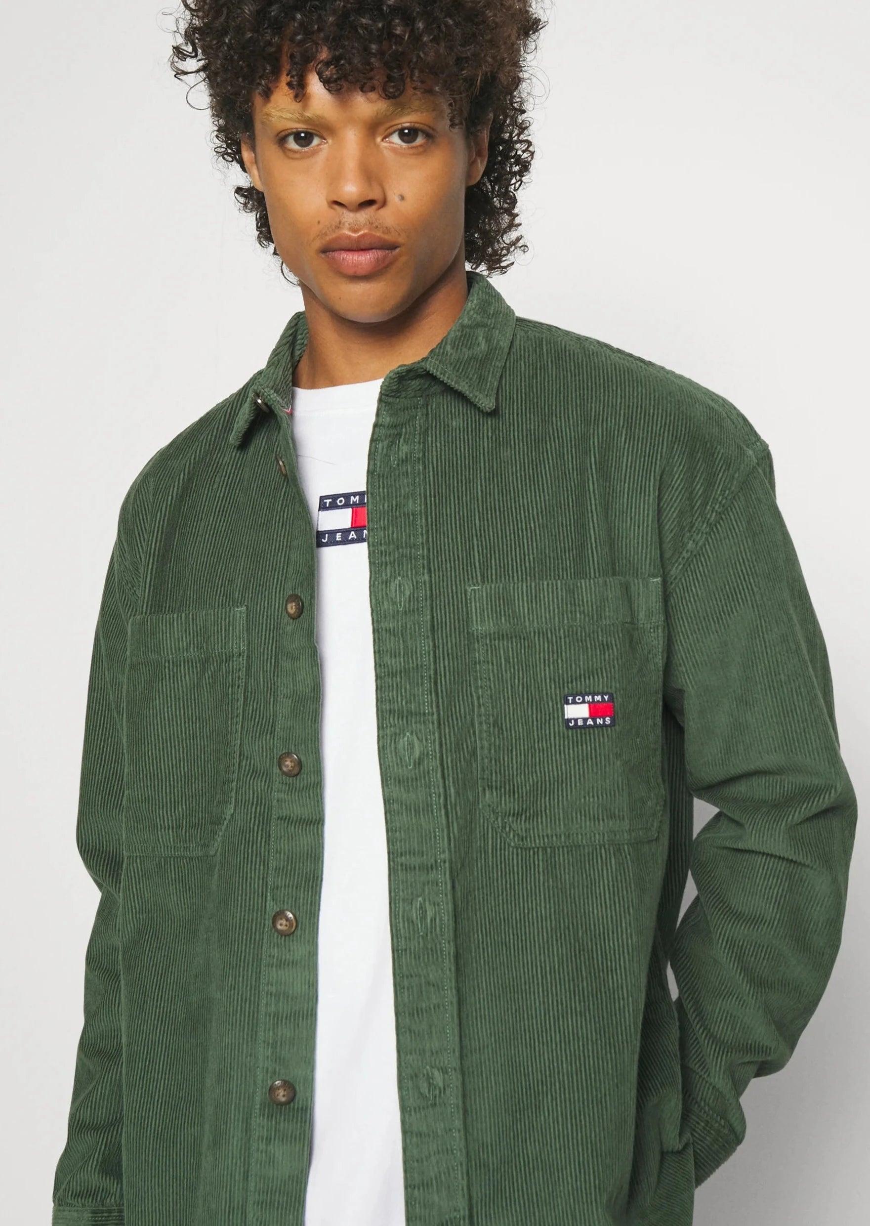 Surchemise Tommy Jeans verte - Georgespaul