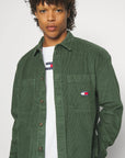 Surchemise Tommy Jeans verte - Georgespaul