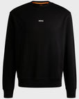 Sweat BOSS noir homme | Georgespaul                