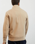 Sweat zippé col montant Eden Park beige - Georgespaul