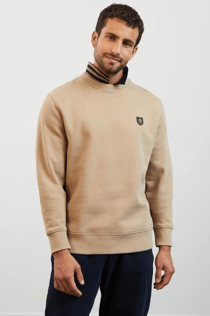 Sweat Eden Park beige - Georgespaul