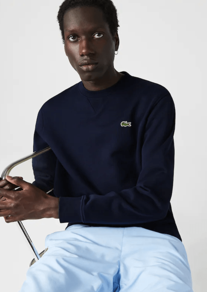 Sweat Lacoste marine - Georgespaul