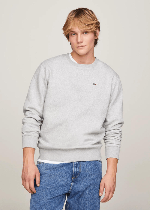 Sweat Tommy Jeans gris - Georgespaul