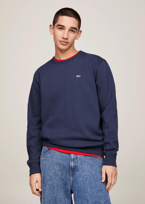 Sweat Tommy Jeans marine - Georgespaul