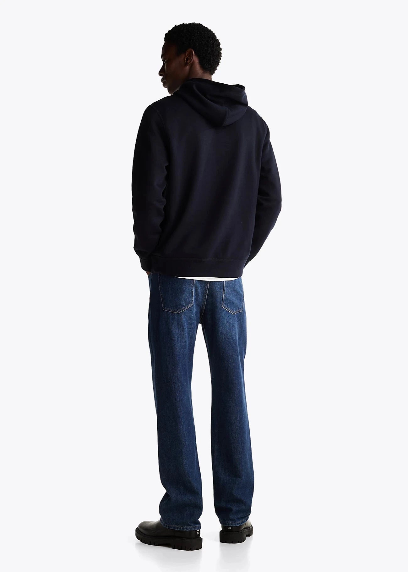 Sweat à capuche Tommy Hilfiger marine pour homme | Georgespaul