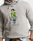 Sweat à capuche Bear Ralph Lauren gris pour homme | Georgespaul