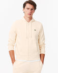 Sweat à capuche Lacoste beige pour homme | Georgespaul