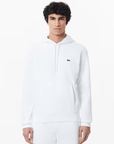 Sweat à capuche Lacoste blanc - Georgespaul