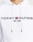 Sweat à capuche Tommy Hilfiger blanc - Georgespaul