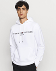 Sweat à capuche Tommy Hilfiger blanc - Georgespaul