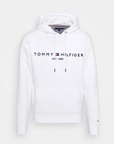 Sweat à capuche Tommy Hilfiger blanc - Georgespaul