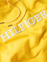 Charger l&#39;image dans la galerie, Sweat à capuche Tommy Hilfiger jaune en coton pour homme I Georgespaul
