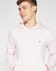 Sweat à capuche Tommy Hilfiger rose en coton bio - Georgespaul