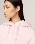 Sweat à capuche Tommy Hilfiger rose pour femme | Georgespaul