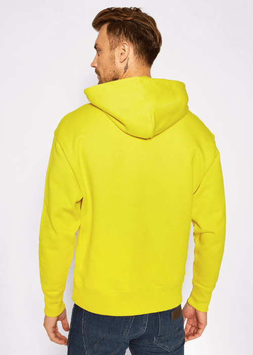 Sweat à capuche Tommy Jeans jaune - Georgespaul