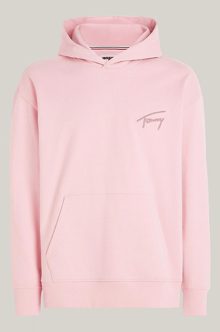 Sweat à capuche Tommy Jeans rose - Georgespaul