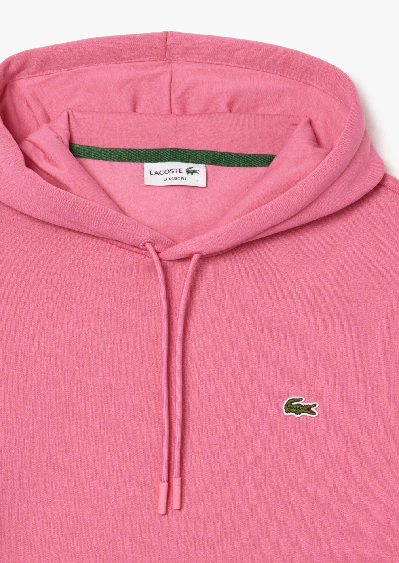 Sweat à capuche Lacoste rose - Georgespaul