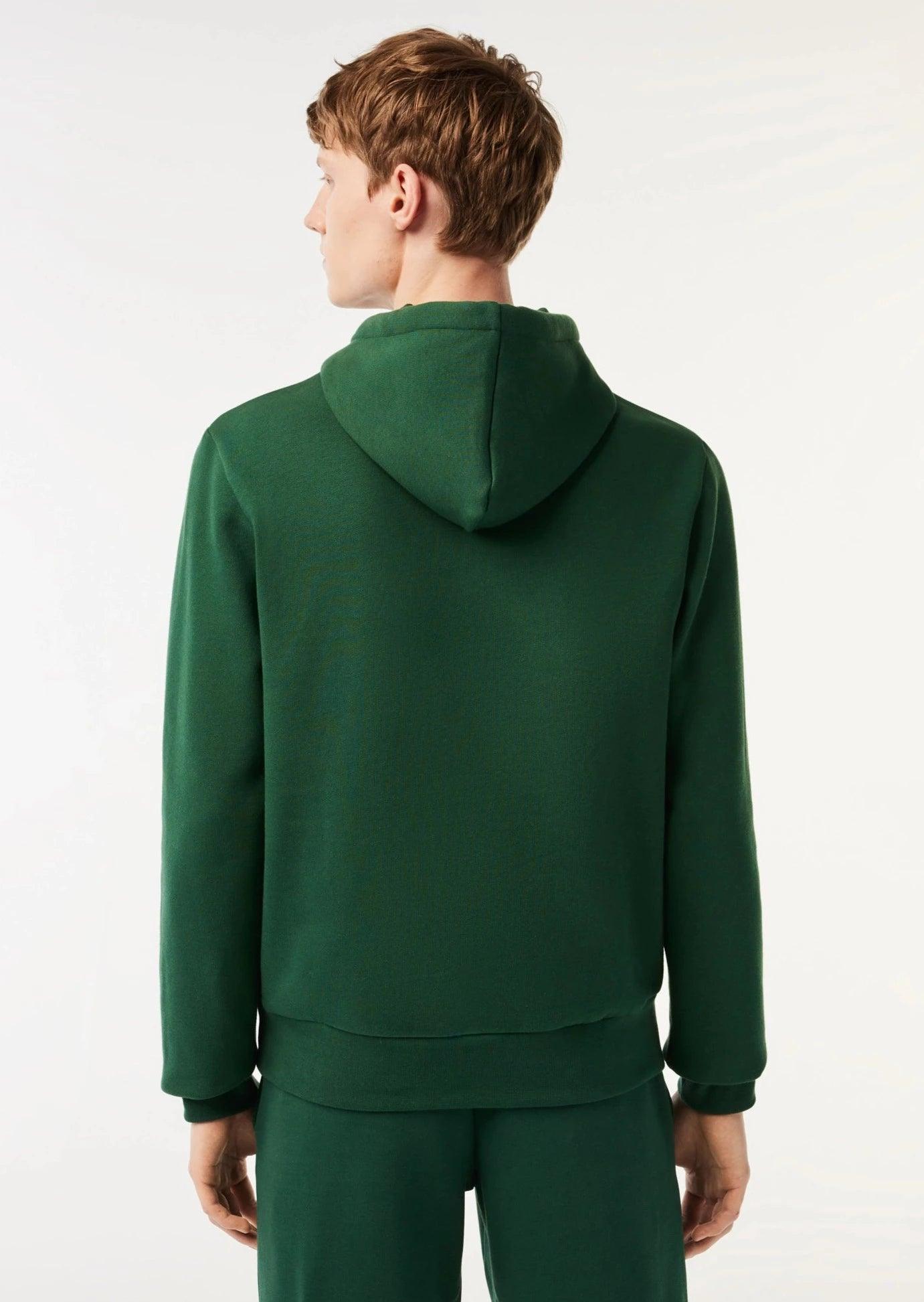 Sweat à capuche Lacoste vert - Georgespaul