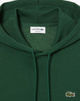 Sweat à capuche Lacoste vert - Georgespaul