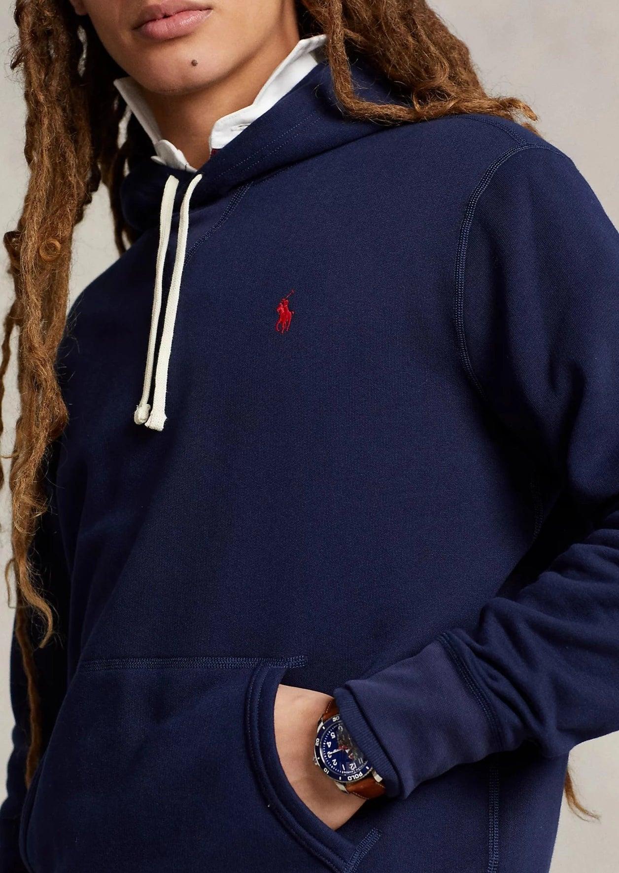 Sweat à capuche Ralph Lauren marine - Georgespaul