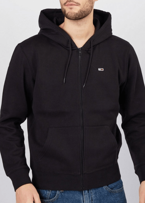 Sweat zippé Tommy Jeans noir - Georgespaul